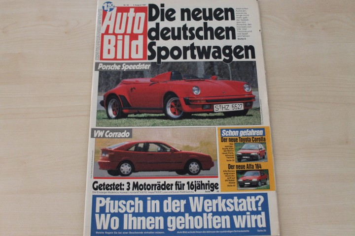 Deckblatt Auto Bild (32/1987)
